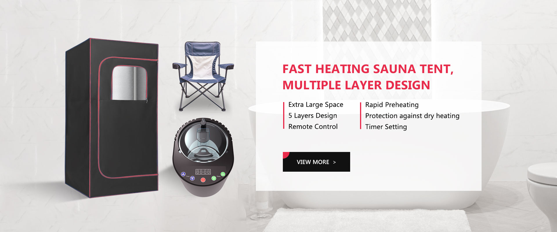 FAST HEATING SAUNA TENT, MULTIPLE LAYER DESIGN FAST HEATING SAUNA TENT, MULTIPLE LAYER DESIGN